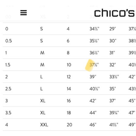 Chico's Blue V-Neck Short Sleeve Tee - Picture 4 of 4